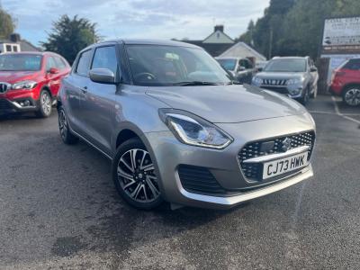 Suzuki Swift 1.2 Dualjet 83 12V Hybrid SZ-L 5dr Hatchback Petrol SILVER at Suzuki UCL Milton Keynes