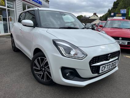 Suzuki Swift 1.2 Dualjet 83 12V Hybrid SZ5 5dr Hatchback Petrol WHITE