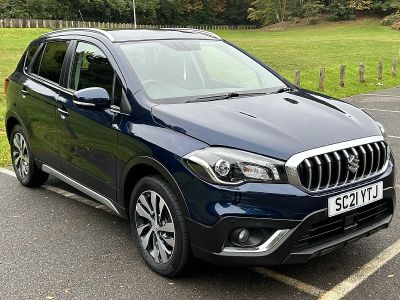 Suzuki Sx4 S-cross 1.4 Boosterjet MHEV SZ-T SUV 5dr Petrol Hybrid Manual Euro 6 (s/s) (129 ps) Sports Utility Vehicle Hybrid Blue at Suzuki UCL Milton Keynes