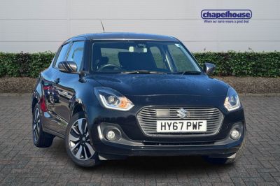 Suzuki Swift 1.0 Boosterjet SHVS SZ5 5dr Hatchback Petrol Black And Silver at Suzuki UCL Milton Keynes