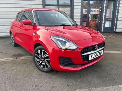 Suzuki Swift 1.2 Dualjet 83 12V Hybrid SZ-L 5dr Hatchback Petrol Red at Suzuki UCL Milton Keynes