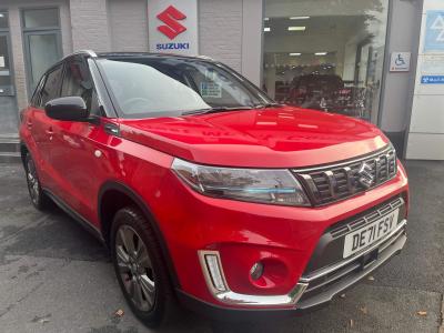 Suzuki Vitara 1.4 Boosterjet 48V Hybrid SZ-T 5dr Auto Hatchback Petrol RED at Suzuki UCL Milton Keynes