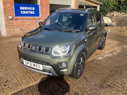 Suzuki Ignis 1.2 Dualjet 12V Hybrid SZ-T 5dr Hatchback Petrol Green