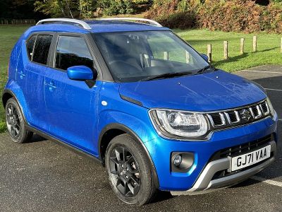 Suzuki Ignis 1.2 Dualjet MHEV SZ-T Hatchback 5dr Petrol Hybrid Manual Euro 6 (s/s) (83 ps) Hatchback Hybrid Blue at Suzuki UCL Milton Keynes