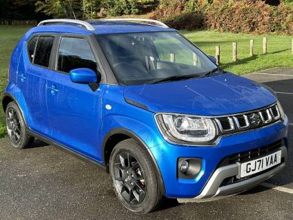 Suzuki Ignis 1.2 Dualjet MHEV SZ-T Hatchback 5dr Petrol Hybrid Manual Euro 6 (s/s) (83 ps) Hatchback Hybrid Blue