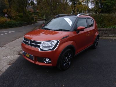 Suzuki Ignis 1.2 Dualjet SHVS SZ5 ALLGRIP 5dr Hatchback Petrol Orange/black at Suzuki UCL Milton Keynes