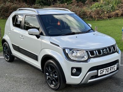 Suzuki Ignis 1.2 Dualjet MHEV SZ5 Hatchback 5dr Petrol Hybrid CVT Euro 6 (s/s) (83 ps) Hatchback Hybrid White at Suzuki UCL Milton Keynes