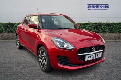 Suzuki Swift 1.2 Dualjet 83 12V Hybrid SZ-L 5dr Hatchback Petrol Red at Suzuki UCL Milton Keynes