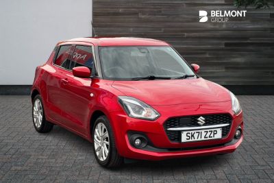 Suzuki Swift 1.2 Dualjet 83 12V Hybrid SZ-T 5dr Hatchback Petrol Red at Suzuki UCL Milton Keynes