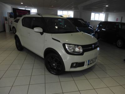 Suzuki Ignis 1.2 Dualjet SZ-T 5dr Hatchback Petrol White at Suzuki UCL Milton Keynes