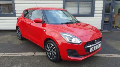 Suzuki Swift 1.2 Dualjet 83 12V Hybrid SZ-L 5dr Hatchback Petrol Red at Suzuki UCL Milton Keynes