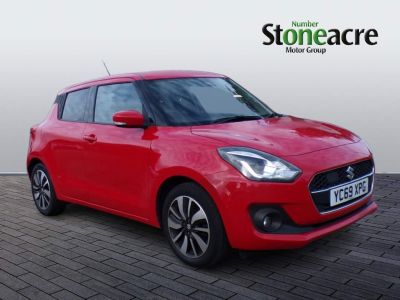 Suzuki Swift 1.0 Boosterjet SHVS SZ5 5dr Hatchback Hybrid Red at Suzuki UCL Milton Keynes