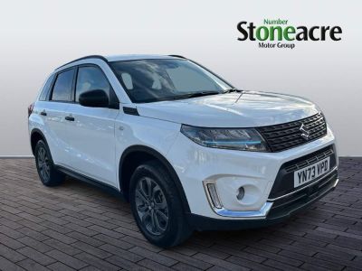 Suzuki Vitara 1.4 Boosterjet 48V Hybrid Go 5dr Hatchback Hybrid White at Suzuki UCL Milton Keynes