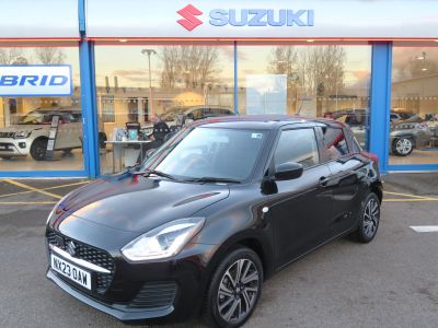 Suzuki Swift 1.2 Dualjet MHEV SZ-L Hatchback 5dr Petrol Hybrid Manual Euro 6 (s/s) (83 ps) Hatchback Hybrid Black at Suzuki UCL Milton Keynes