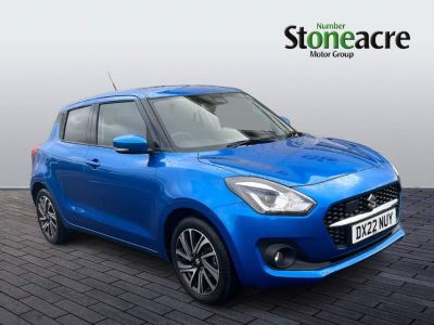 Suzuki Swift 1.2 Dualjet 83 12V Hybrid SZ5 5dr Hatchback Hybrid Blue at Suzuki UCL Milton Keynes