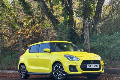 Suzuki Swift 1.4 Boosterjet 48V Hybrid Sport 5dr Hatchback Petrol YELLOW at Suzuki UCL Milton Keynes