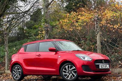 Suzuki Swift 1.2 Dualjet 83 12V Hybrid SZ-L 5dr Hatchback Petrol RED at Suzuki UCL Milton Keynes