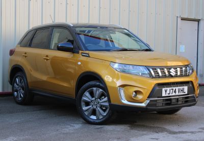 Suzuki Vitara 1.4 Estate SZ-T Estate Petrol / Electric Hybrid Solar Yellow with Black Roof at Suzuki UCL Milton Keynes