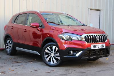 Suzuki Sx4 S-cross 1.4 Hatchback SZ-T Hatchback Petrol / Electric Hybrid Pearl Energetic Red at Suzuki UCL Milton Keynes