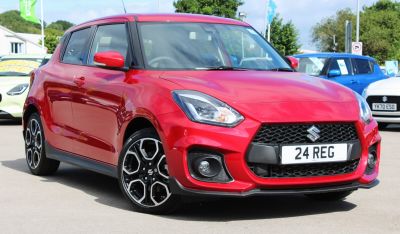 Suzuki Swift 1.4 Hatchback Sport Hatchback Petrol Burning Red Pearl at Suzuki UCL Milton Keynes