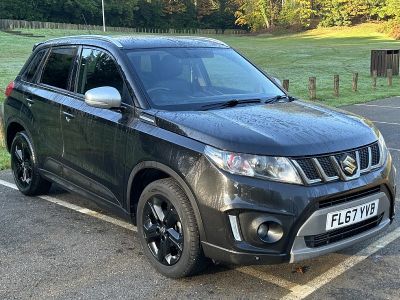 Suzuki Vitara 1.4 Boosterjet S SUV 5dr Petrol Manual ALLGRIP Euro 6 (s/s) (140 ps) Sports Utility Vehicle Petrol Black at Suzuki UCL Milton Keynes