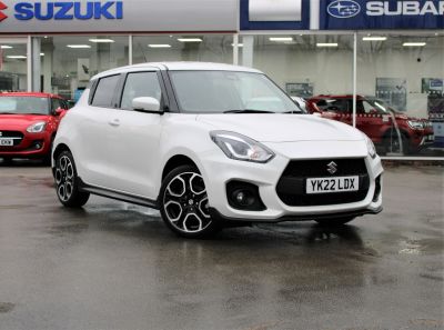 Suzuki Swift 1.4 SPORT BOOSTERJET MHEV Hatchback Petrol / Electric Hybrid White Pearl at Suzuki UCL Milton Keynes