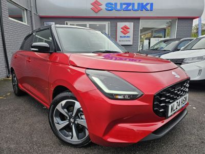 Suzuki Swift 1.2 Mild Hybrid Ultra 5dr Hatchback Petrol Red at Suzuki UCL Milton Keynes