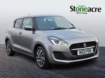 Suzuki Swift 1.2 Dualjet 83 12V Hybrid SZ-L 5dr Hatchback Hybrid Silver at Suzuki UCL Milton Keynes