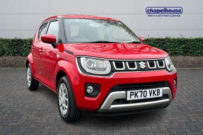 Suzuki Ignis 1.2 Dualjet 12V Hybrid SZ3 5dr SUV Petrol Red at Suzuki UCL Milton Keynes