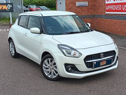 Suzuki Swift 1.2 Dualjet 83 12V Hybrid SZ-T 5dr Auto Hatchback Petrol WHITE