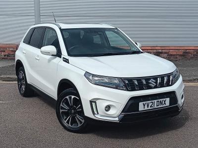 Suzuki Vitara 1.4 Boosterjet 48V Hybrid SZ5 5dr Hatchback Petrol WHITE at Suzuki UCL Milton Keynes