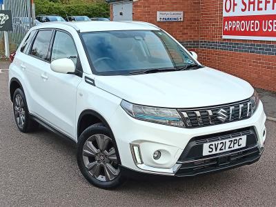 Suzuki Vitara 1.4 Boosterjet 48V Hybrid SZ-T 5dr Hatchback Petrol WHITE at Suzuki UCL Milton Keynes