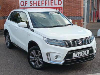 Suzuki Vitara 1.4 Boosterjet 48V Hybrid SZ-T 5dr Hatchback Petrol WHITE at Suzuki UCL Milton Keynes