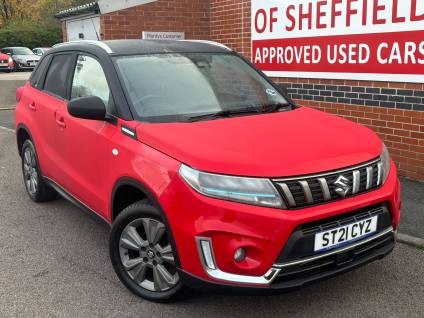 Suzuki Vitara 1.4 Boosterjet 48V Hybrid SZ-T 5dr Auto Hatchback Petrol RED