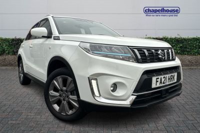 Suzuki Vitara 1.4 Boosterjet 48V Hybrid SZ-T 5dr Auto SUV Petrol White at Suzuki UCL Milton Keynes