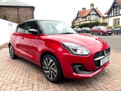 Suzuki Swift 1.2 SWIFT SZ5 DUALJET MHEV CV Hatchback Petrol / Electric Hybrid Red at Suzuki UCL Milton Keynes