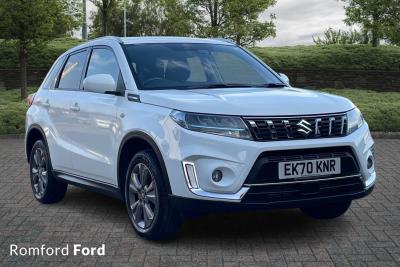 Suzuki Vitara 1.4 Boosterjet 48V Hybrid SZ-T 5dr Hatchback Petrol WHITE at Suzuki UCL Milton Keynes