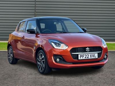 Suzuki Swift 1.2 Dualjet Mhev Sz5 Hatchback 5dr Petrol Hybrid CVT Euro 6 (s/s) (83 Ps) Hatchback Petrol Orange at Suzuki UCL Milton Keynes