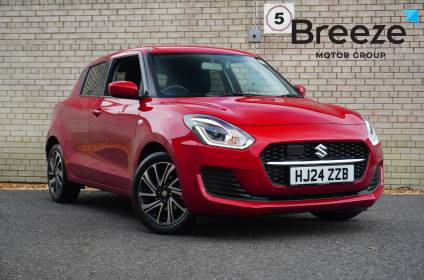 Suzuki Swift 1.2 Dualjet 83 12V Hybrid SZ-L Hatchback Petrol Burning red