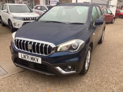 Suzuki Sx4 S-cross 1.4 Boosterjet 48V Hybrid SZ4 5dr Hatchback Petrol Blue at Suzuki UCL Milton Keynes