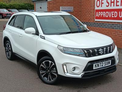 Suzuki Vitara 1.4 Boosterjet 48V Hybrid SZ5 ALLGRIP 5dr Hatchback Petrol WHITE at Suzuki UCL Milton Keynes