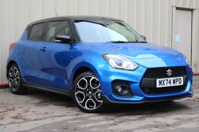 Suzuki Swift 1.4 Hatchback Sport Hatchback Petrol / Electric Hybrid Speedy Blue Metallic at Suzuki UCL Milton Keynes