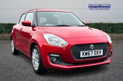 Suzuki Swift 1.0 Boosterjet SZ-T 5dr Hatchback Petrol Red at Suzuki UCL Milton Keynes