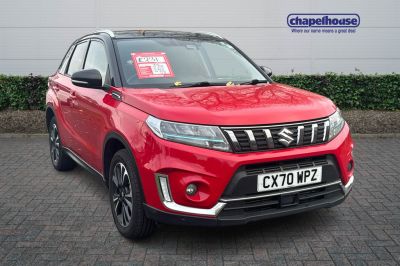 Suzuki Vitara 1.4 Boosterjet 48V Hybrid SZ5 5dr SUV Petrol Red at Suzuki UCL Milton Keynes