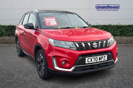 Suzuki Vitara 1.4 Boosterjet 48V Hybrid SZ5 5dr SUV Petrol Red