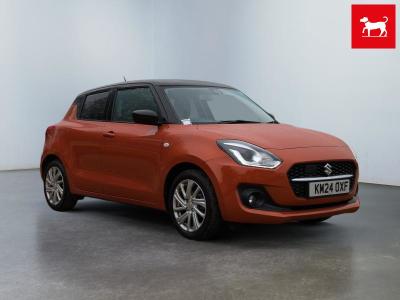 Suzuki Swift 1.2 Dualjet MHEV SZ-T Hatchback 5dr Petrol Hybrid CVT Euro 6 (s/s) (83 ps) Hatchback Hybrid Orange at Suzuki UCL Milton Keynes