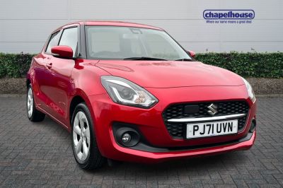 Suzuki Swift 1.2 Dualjet 83 12V Hybrid SZ5 5dr Hatchback Petrol Red at Suzuki UCL Milton Keynes