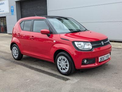 Suzuki Ignis 1.2 Dualjet SZ3 5dr Hatchback Petrol RED/BLACK at Suzuki UCL Milton Keynes