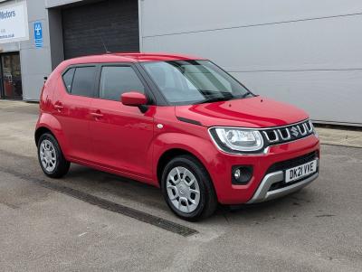 Suzuki Ignis 1.2 Dualjet 12V Hybrid SZ3 5dr Hatchback Petrol RED at Suzuki UCL Milton Keynes