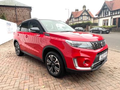 Suzuki Vitara 1.4 Boosterjet 48V Hybrid SZ5 ALLGRIP 5dr Auto Hatchback Petrol Red at Suzuki UCL Milton Keynes